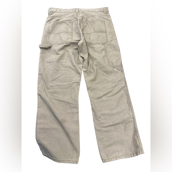Blue Mountain Work Pants. 34x30. Very Good Cond Quarter Size Stain Left Low Leg. - Picture 2 of 3
